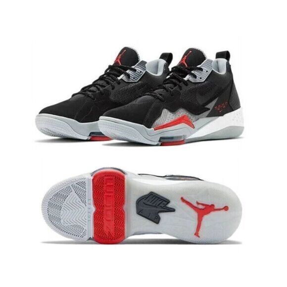 Air Jordan Men\'s Zoom 92 Basketball Shoes Black Nike Air Jumpman Design Size 13